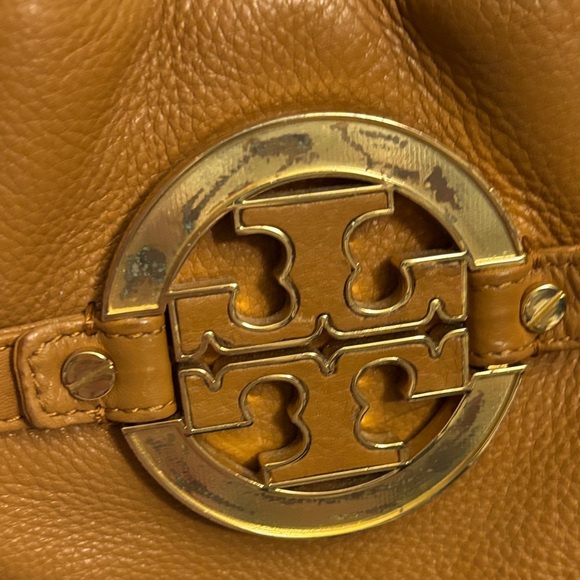 Tory Burch Brown Leather Tote Bag - Picture 4 of 8